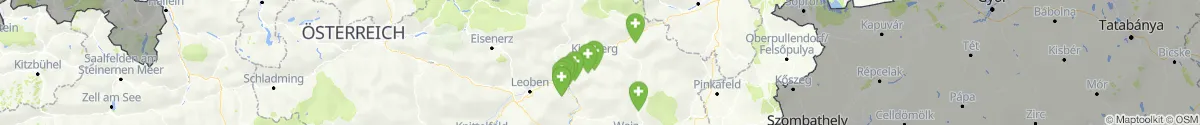 Map view for Pharmacies emergency services nearby Stanz im Mürztal (Bruck-Mürzzuschlag, Steiermark)